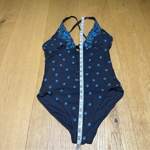 SALE ⬇️ SEAFOLLY  SUNFLOWER BLUE V NECK SWIMSUIT - Picture 5 of 13